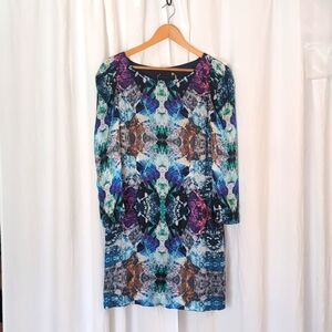 Leifsdottir Silk Jewel Printed Minidress